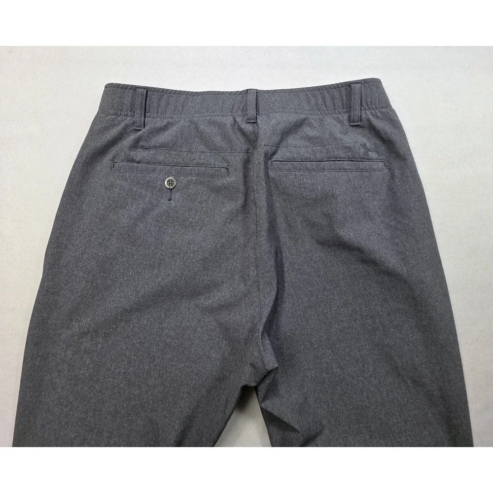 Under Armour Matchplay Pants Mens 32x32 Gray Chino Grip Waist LIMITED USE‎